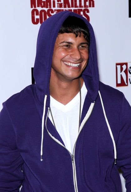 pauly d with his hair down. Pauly D lets his hair down